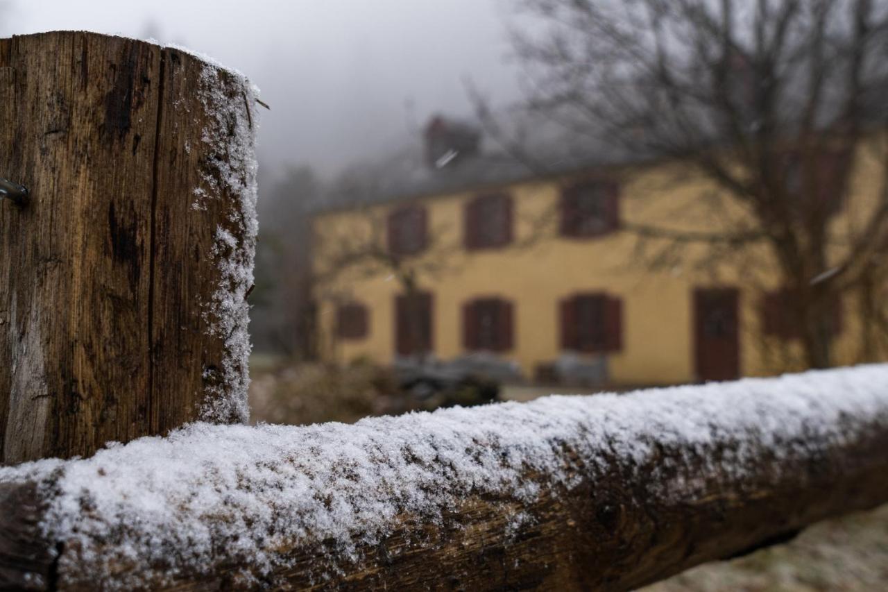 Gite Auberge Les Cascades Ла-Монжі Екстер'єр фото