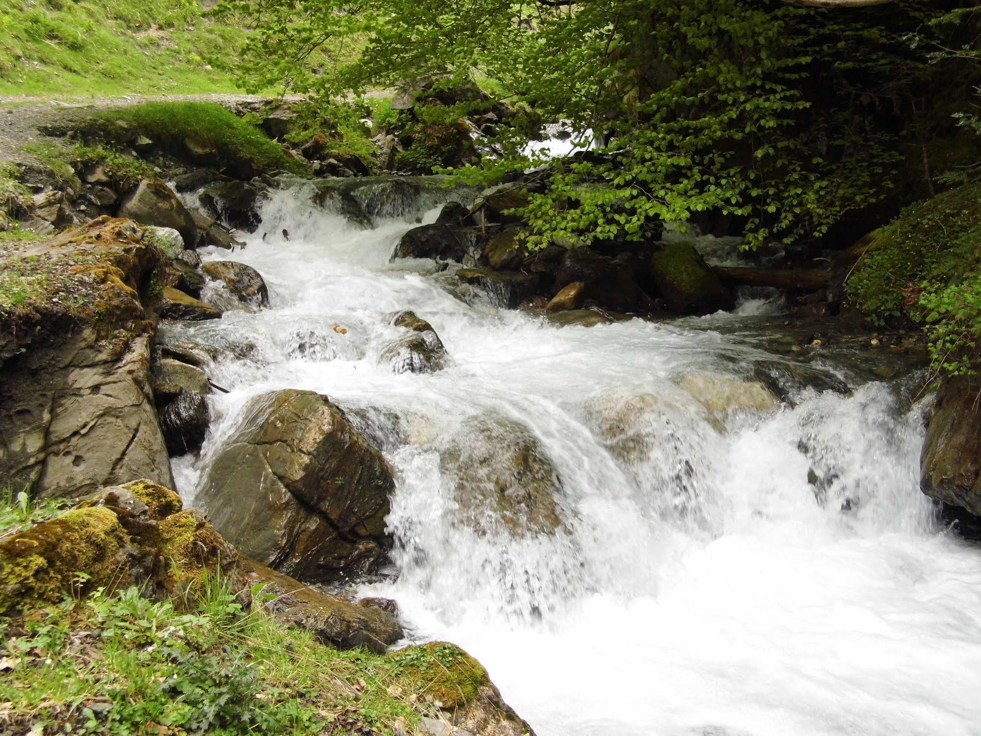 Gite Auberge Les Cascades Ла-Монжі Екстер'єр фото